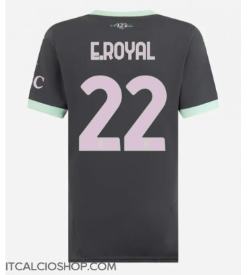 AC Milan Emerson Royal #22 Terza Maglia Femmina 2024-25 Manica Corta